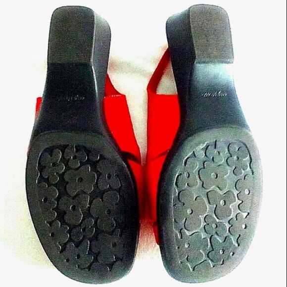 Womens NWOT easy street Faux Leather Open Toe Sandal Size 12W - Picture 2 of 2